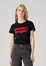 Image of LEVIS The Perfect Tee in Black Size Medium