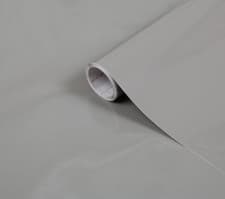 Image of 45cm wide GLOSSY GREY FILM STICKY BACK PLASTIC VINYL D-C-FIX SELF ADHESIVE