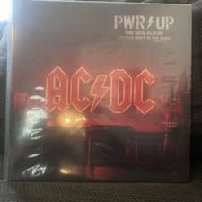 Image of ACDC POWER UP PRESSED ON 180 GRAM YELLOW VINYL W/GATEFOLD COVER