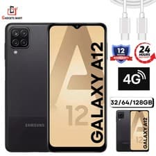 Image of Samsung Galaxy A12 64GB Black Dual SIM Android Unlocked Brand New Condition
