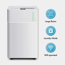 Image of 20L Smart Dehumidifier with Laundry Mode Low Energy Quiet Compact