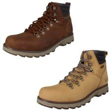 Image of Mens Caterpillar 'Sire WP Mid' Casual Waterproof Lace Up Boots