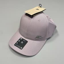 Image of Nike Metal Swoosh Cap Structured Light Violet - - L/XL Adjustable - FB5371-226