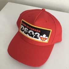 Image of Dsquared2 Q2 Maple Leaf Patch Cap RRP £150
