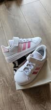 Image of Adidas Grand Court 2.0 EL K Girls Trainers/size 10K
