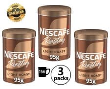 Image of 3x Nescafe Gold Blend Roastery Collection Light Roast Premium Instant Coffee 95g