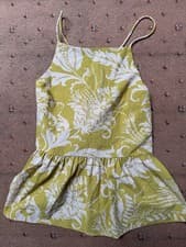 Image of Ted Baker Mahbel Square Neck Top with Lace-Up Back Ted Size 2, Brand New.