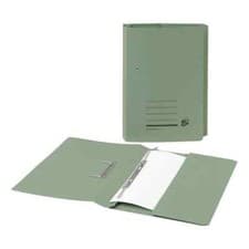 Image of 5 Star Spring Pocket File Recycled Mediumweight 285gsm Foolscap (Pack of 25)