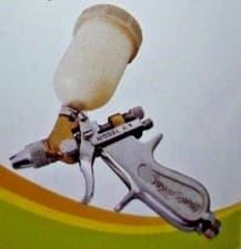 Image of Super Spray Painting Gun 1/4 Pint With 0.17 Liter Gravity Feed Cup (Brass Body)