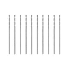 Image of 10 Pcs 0.85mm High Speed Steel Drill Bits, Fully Ground 30mm Length Drill Bit