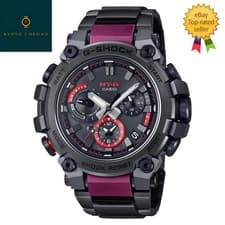 Image of Casio G-SHOCK MTG-B3000BD-1AJF MT-G Solar Bluetooth Multiband6 Carbon Red Black