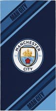 Image of Manchester City FC Bath Towel Swim Beach Gym Dark Rayz Official Licensed Gift