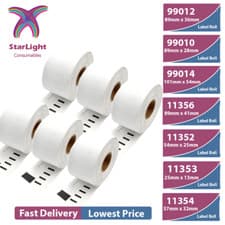 Image of LABEL ROLLL / WRITER Fits For DYMO 11352 99012 99014 99010 11354 11353 11356