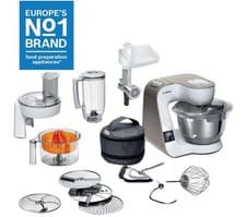 Image of BOSCH Creationline 8 in 1 Stand Mixer MUM5XW40G - Champagne