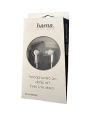 Image of Hama The smart solution earphones in white.