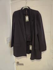 Image of All Saints Aleida Jersey Blazer 16 Trousers 14