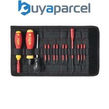 Image of Wiha 40674 TorqueVario-S electric Screwdriver Set 14 Piece WHA40674