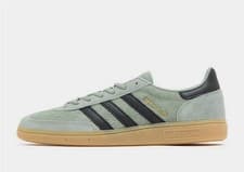 Image of adidas Originals Handball Spezial in Light Green and Black All Sizes