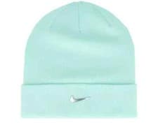 Image of Nike Junior Swoosh Stylish Fold Over Style Winter Youth Beanie Hat Headwear OSFY