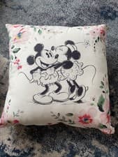 Image of Cath Kidston x Disney Mickey And Minnie Mouse Kissing Cushion