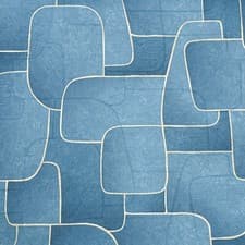 Image of Blue Gold Metallic Wallpaper Geometric Thick Textured Slightly Imperfect Feature