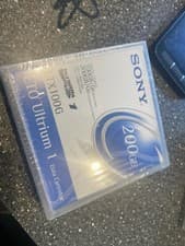 Image of Sony Ultrium LTO 1 LTX100G 200GB Data Cartridge - New Sealed PACK FREE P&P #B5