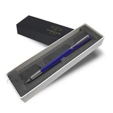 Image of Parker Vector Fountain Pen Medium or Fine Nib - Blue - Gift Boxed or Eco - Uk