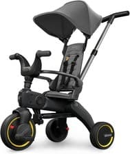 Image of DOONA Liki Baby Trike S1 - Premium Foldable Toddler Tricycle with parent handle