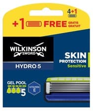 Image of Wilkinson Sword Hydro 5 Sensitive refill cartridges - Pack of 4+1