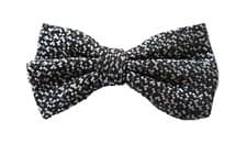 Image of New Hugo BOSS mens unisex black blue silk tux prom wedding suit shirt Bow Tie