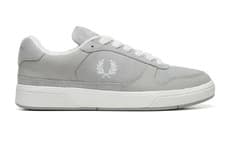 Image of FRED PERRY B300 TEXTURED NUBUCK/SUEDE TRAINERS, B8322-X41 , SIZE 8 UK, EU42.