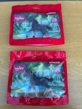 Image of 2 X Schleich Unicorns 70580 Bayala Shooting Star Unicorn Foal **New And Sealed**