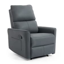 Image of MADRID MANUAL RECLINER AIR LEATHER CHAIR