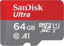 Image of SanDisk Ultra MicroSDXC UHSI 64 GB Card