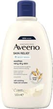 Image of Aveeno Skin Relief Body Wash Soothes Very Dry Skin 500ML UK