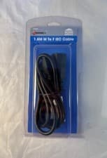 Image of Home Office Connect-IT M to F IEC cable (kettle lead extension - 1.8m) Pack of 3