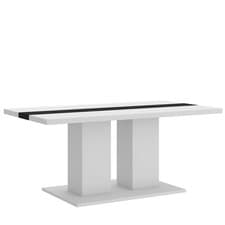 Image of Boston Modern Coffee Table - White/Black