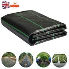 Image of 50M Long Heavy Duty Weed Control Fabric Landscape Membrane Ground Cover Woven UK