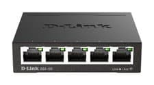 Image of 790069368226 D-Link DGS-105 Unmanaged L2 Gigabit Ethernet (10/100/1000) Black D-