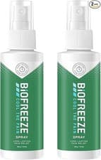Image of Biofreeze Spray, 118ml X 2, Cooling Spray, Pain Relief Spray, Muscle Pain, Joint