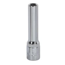 Image of Sealey WallDrive Socket 5.5mm Deep 1/4"Sq Drive Fully Polished SP14055D