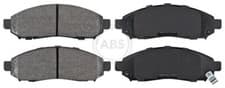Image of Front Brake Pad Set A.B.S. 37518 for Nissan E-NV200 Leaf Navara NP300 Pathfinder