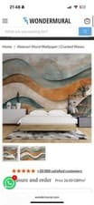 Image of Wondermural wave affect wallpaper