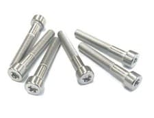 Image of M4 M5 M6 M8 TORX CAP SCREWS A2 STAINLESS STEEL SIX LOBE HEXOBULAR DRIVE DIN 912
