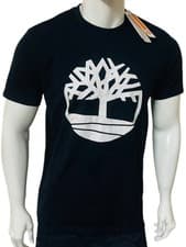 Image of TIMBERLAND BRAND NEW SHORT SLEEVE CREW NECK STYLIST BIG LOGO T-SHIRT