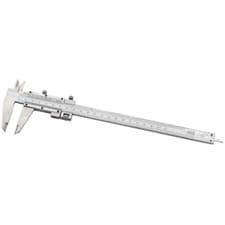Image of Draper Expert Vernier Caliper with Fine Adjustment, 0 - 200mm/8" - Tools