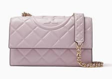 Image of Tory Burch Small Fleming Convertible Chain Shoulder Bag Crossbody ~NWT~ Purple