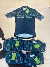 Image of Lot of 5 – Pearl Izumi Attack Cycling Jerseys (Navy Disrupt)