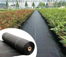 Image of Heavy Duty Weed Control Fabric Sheet Membrane Landscape Ground Cover Garden Mat