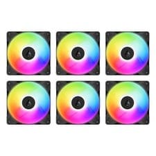 Image of Arctic P14 Pro Reverse A-RGB 140mm PWM Case Fan Black 2650 RPM 4-Pin Pack